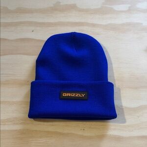 Grizzly Royal Blue Men's Beanie
